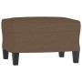 Juego de sofás con cojines 3 piezas tela marrón by , Sofas - Ref: Foro24-3201861, Price: 601,58 €, Discount: %