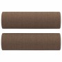 Juego de sofás con cojines 3 piezas tela marrón by , Sofas - Ref: Foro24-3201861, Price: 601,58 €, Discount: %