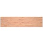 Banco de trabajo madera maciza de haya y metal 220x55x81,5 cm de , Mesas de trabajo - Ref: Foro24-3188908, Precio: 294,64 €