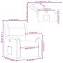 Sillón reclinable de terciopelo rojo tinto | Foro24.es | Tu tienda online para hogar, jardín y más Foro24.es