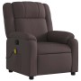 Sillón de masaje reclinable de tela marrón oscuro | Foro24.es | Tu tienda online para hogar, jardín y más Foro24.es