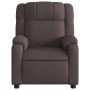 Sillón de masaje reclinable de tela marrón oscuro | Foro24.es | Tu tienda online para hogar, jardín y más Foro24.es