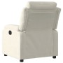 Sillón reclinable eléctrico de terciopelo blanco crema von , Sessel - Ref: Foro24-3205079, Preis: 277,10 €, Rabatt: -5%%