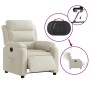 Sillón reclinable eléctrico de terciopelo blanco crema von , Sessel - Ref: Foro24-3205079, Preis: 277,10 €, Rabatt: -5%%