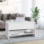 Couchtisch aus weißem Sperrholz, 80 x 50 x 40 cm von vidaXL, Couchtisch - Ref: Foro24-809656, Preis: 77,55 €, Rabatt: %