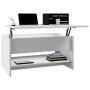 Couchtisch aus weißem Sperrholz, 80 x 50 x 40 cm von vidaXL, Couchtisch - Ref: Foro24-809656, Preis: 77,55 €, Rabatt: %