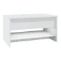 Couchtisch aus weißem Sperrholz, 80 x 50 x 40 cm von vidaXL, Couchtisch - Ref: Foro24-809656, Preis: 76,36 €, Rabatt: %