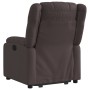 Sillón eléctrico reclinable elevable de tela marrón oscuro by , Armchairs - Ref: Foro24-3205231, Price: 331,41 €, Discount: -5%%