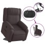 Sillón eléctrico reclinable elevable de tela marrón oscuro by , Armchairs - Ref: Foro24-3205231, Price: 331,41 €, Discount: -5%%