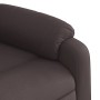 Sillón eléctrico reclinable elevable de tela marrón oscuro by , Armchairs - Ref: Foro24-3205231, Price: 331,41 €, Discount: -5%%