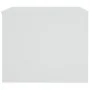 Couchtisch aus weißem Sperrholz, 80 x 50 x 40 cm von vidaXL, Couchtisch - Ref: Foro24-809656, Preis: 76,36 €, Rabatt: %