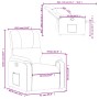 Sillón reclinable tela de microfibra beige von , Sessel - Ref: Foro24-373454, Preis: 244,99 €, Rabatt: %