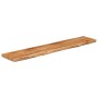 Estante pared rectangular madera acacia borde vivo 100x20x2,5cm | Foro24.es | Tu tienda online para hogar, jardín y más Foro24.es