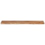 Estante pared rectangular madera acacia borde vivo 90x20x3,8 cm by , Table tops - Ref: Foro24-370275, Price: 43,74 €, Discoun...