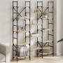 Estantería madera de ingeniería roble Sonoma 127,5x28,5x172,5cm by , Bookcases and shelves - Ref: Foro24-838869, Price: 122,0...