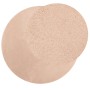 Alfombra de pelo corto suave lavable HUARTE rosado Ø 200 cm by , Rugs - Ref: Foro24-375164, Price: 77,68 €, Discount: %