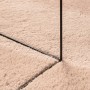Alfombra de pelo corto suave lavable HUARTE rosado Ø 200 cm by , Rugs - Ref: Foro24-375164, Price: 77,68 €, Discount: %