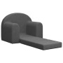 Sofá cama infantil felpa suave gris antracita by , Baby and Toddler Furniture - Ref: Foro24-357018, Price: 41,83 €, Discount: %