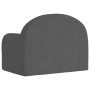Sofá cama infantil felpa suave gris antracita by , Baby and Toddler Furniture - Ref: Foro24-357018, Price: 41,83 €, Discount: %