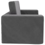 Sofá cama de niños 2 plazas felpa suave gris antracita von , Baby- und Kleinkindmöbel - Ref: Foro24-357030, Preis: 69,72 €, R...