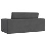 Sofá cama de niños 2 plazas felpa suave gris antracita von , Baby- und Kleinkindmöbel - Ref: Foro24-357030, Preis: 69,72 €, R...