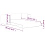 Sofá cama de niños 2 plazas felpa suave gris antracita von , Baby- und Kleinkindmöbel - Ref: Foro24-357030, Preis: 69,72 €, R...