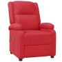Sillón de masaje de cuero sintético rojo by , Electric massage chairs - Ref: Foro24-340167, Price: 232,65 €, Discount: %