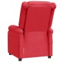 Sillón de masaje de cuero sintético rojo by , Electric massage chairs - Ref: Foro24-340167, Price: 232,65 €, Discount: %
