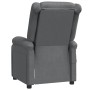 Sillón de masaje de cuero sintético gris de , Sillones de masaje eléctricos - Ref: Foro24-340165, Precio: 200,86 €, Descuento: %
