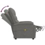 Sillón de masaje de tela gris oscuro by , Electric massage chairs - Ref: Foro24-348300, Price: 205,06 €, Discount: -5%%