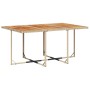 Set comedor de jardín 11 pzas con cojines ratán sintético beige by , Garden sets - Ref: Foro24-3210976, Price: 537,80 €, Disc...
