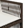 Sillas de jardín con cojines 4 unidades ratán sintético marrón | Foro24.es | Tu tienda online para hogar, jardín y más Foro24.es