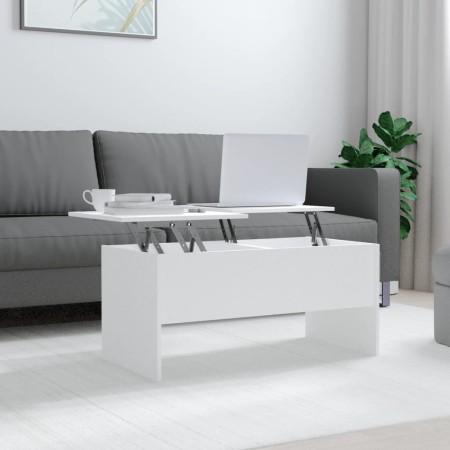 Couchtisch aus Sperrholz weiß 102x50,5x46,5 cm von vidaXL, Couchtisch - Ref: Foro24-809719, Preis: 81,18 €, Rabatt: %