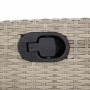 Set comedor de jardín 9 pzas cojines ratán sintético gris claro by , Garden sets - Ref: Foro24-3212931, Price: 1,00 €, Discou...