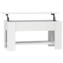 Couchtisch aus weißem Sperrholz, 101 x 49 x 52 cm von vidaXL, Couchtisch - Ref: Foro24-809701, Preis: 100,01 €, Rabatt: %
