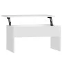 Mesa de centro madera contrachapada blanco 80x50,5x41,5 cm de vidaXL, Mesas de centro - Ref: Foro24-809638, Precio: 67,99 €, ...