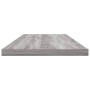 Estantes pared 4 uds madera ingeniería gris Sonoma 80x20x1,5 cm by , Shelves - Ref: Foro24-838263, Price: 35,37 €, Discount: %