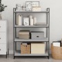 Estantes pared 4 uds madera ingeniería gris Sonoma 80x40x1,5 cm by , Shelves - Ref: Foro24-838275, Price: 42,62 €, Discount: %