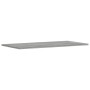 Estantes pared 4 uds madera ingeniería gris Sonoma 80x40x1,5 cm