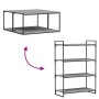 Estantes pared 4 uds madera ingeniería gris Sonoma 80x40x1,5 cm by , Shelves - Ref: Foro24-838275, Price: 42,62 €, Discount: %