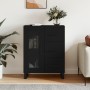 Aparador de madera de ingeniería negro 69,5x34x90 cm | Foro24.es | Tu tienda online para hogar, jardín y más Foro24.es