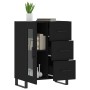 Aparador de madera de ingeniería negro 69,5x34x90 cm | Foro24.es | Tu tienda online para hogar, jardín y más Foro24.es