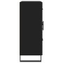 Aparador de madera de ingeniería negro 69,5x34x90 cm | Foro24.es | Tu tienda online para hogar, jardín y más Foro24.es