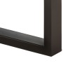 Banco de madera maciza de mango sin tratar y acero 110 cm | Foro24.es | Tu tienda online para hogar, jardín y más Foro24.es