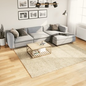 Alfombra de pelo largo moderna dorado 240x240 cm de , Alfombras - Ref: Foro24-375350, Precio: 111,24 €, Descuento: -5%%