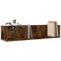 Muebles de pared 2 uds madera de ingeniería roble ahumado von , Regale und Regale - Ref: Foro24-840438, Preis: 36,22 €, Rabat...