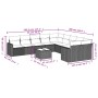 Set de sofás de jardín 11 pzas cojines ratán sintético marrón von , Gartensets - Ref: Foro24-3219514, Preis: 752,86 €, Rabatt: %