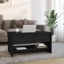 Couchtisch aus Sperrholz schwarz 80x50x40 cm von vidaXL, Couchtisch - Ref: Foro24-809657, Preis: 79,19 €, Rabatt: %