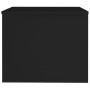 Mesa de centro madera contrachapada negro 80x50x40 cm | Foro24.es | Tu tienda online para hogar, jardín y más Foro24.es