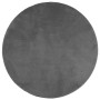 Alfombra de pelo corto OVIEDO gris antracita Ø 80 cm de , Alfombras - Ref: Foro24-375477, Precio: 29,49 €, Descuento: %